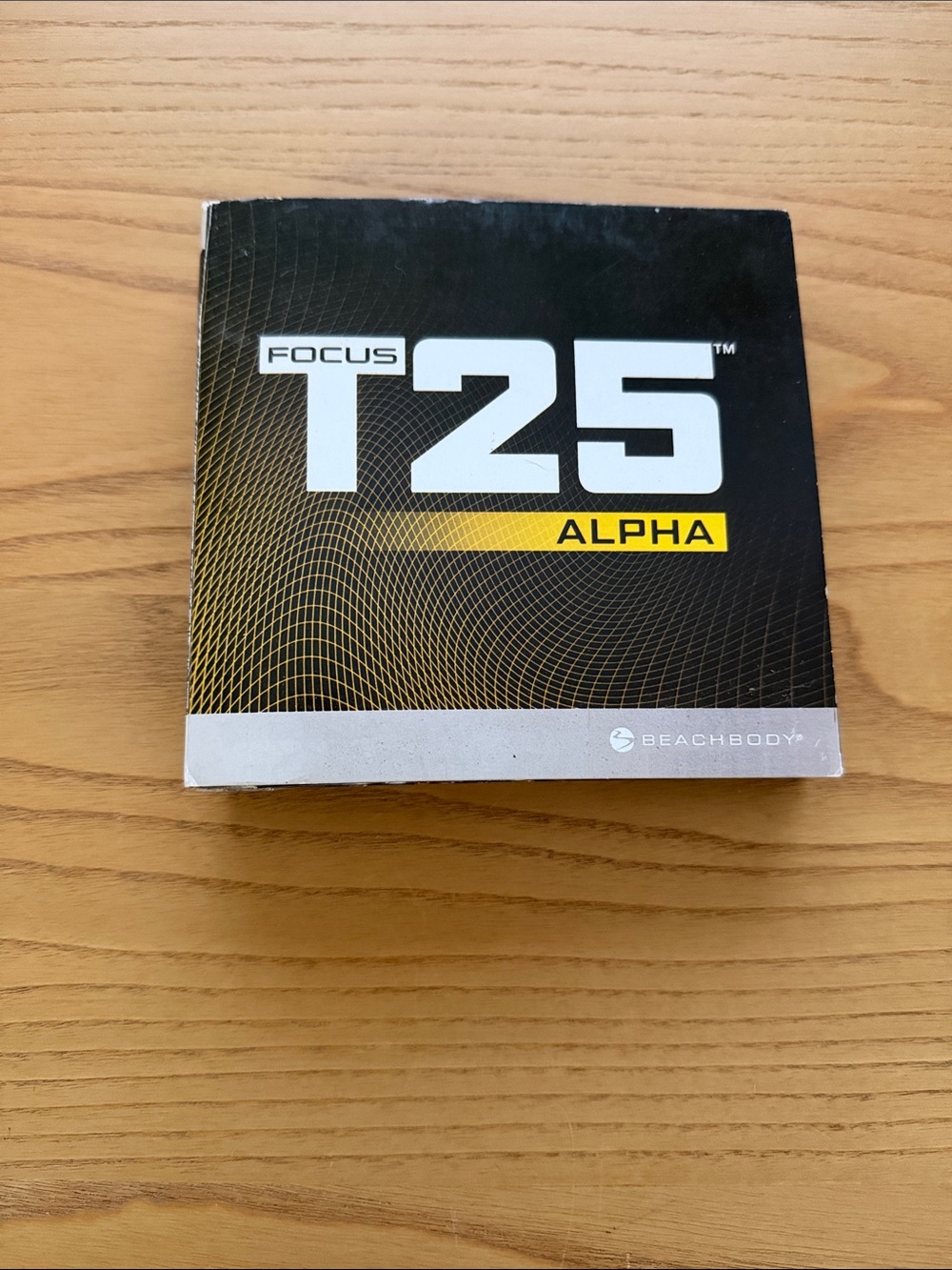 Beachbody T25 Alpha Workout DVD Set - Black, White, Yellow
